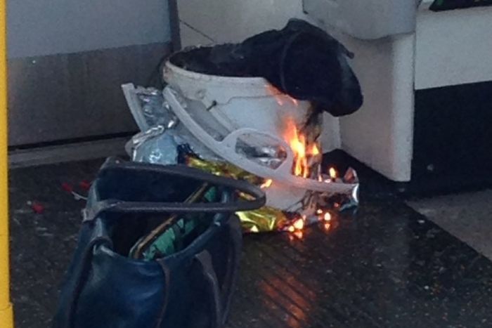 Explosion at London subway station