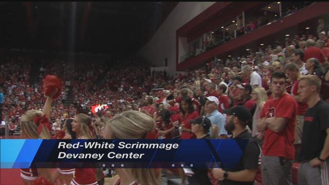 Nebraska Volleyball's sold out Red-White scrimmage highlights