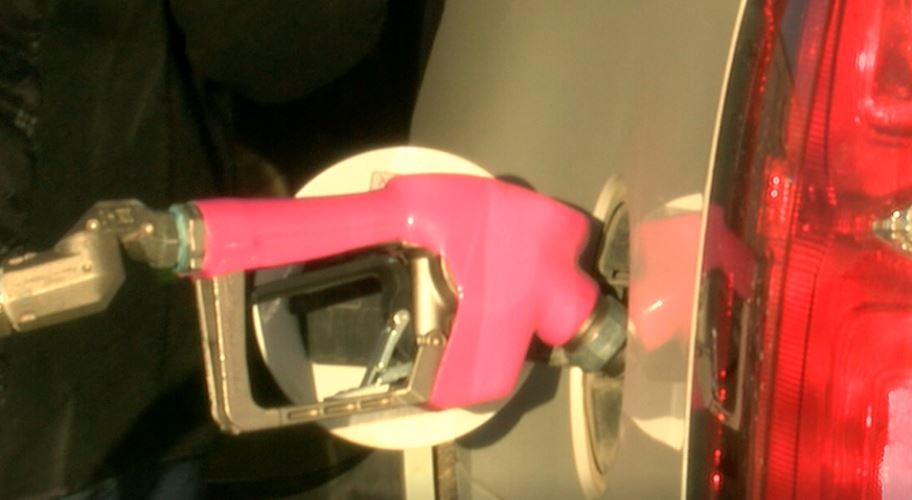 Pink gas pumps are helping Fuel the Cure