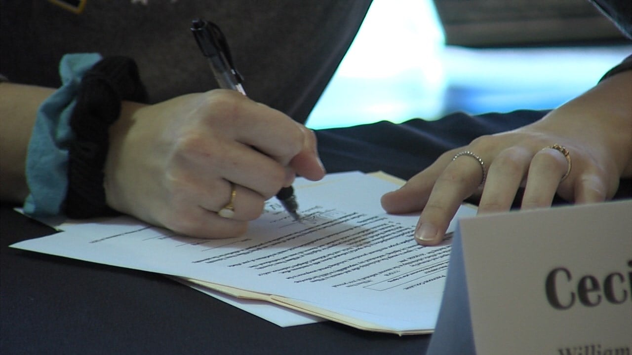 Area student-athletes sign national letters of intent