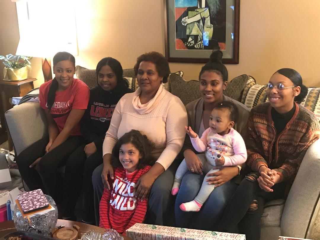 A mother and her five daughters receive Magic Moment