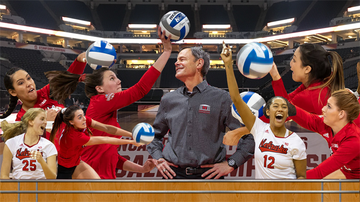 Husker volleyball falls to Stanford in national title match