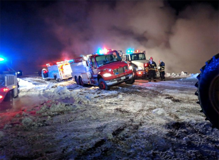 Home in Firth a complete loss after fire