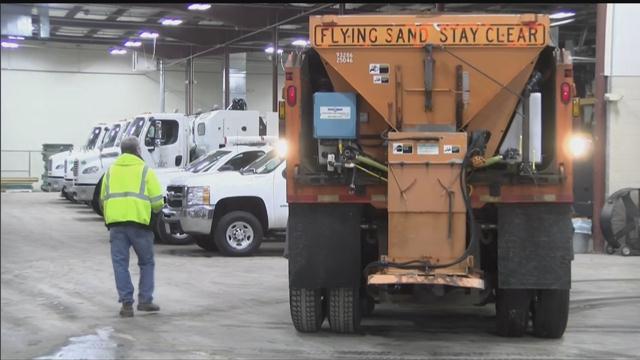UPDATE: City crews monitoring conditions, applying deicers as needed