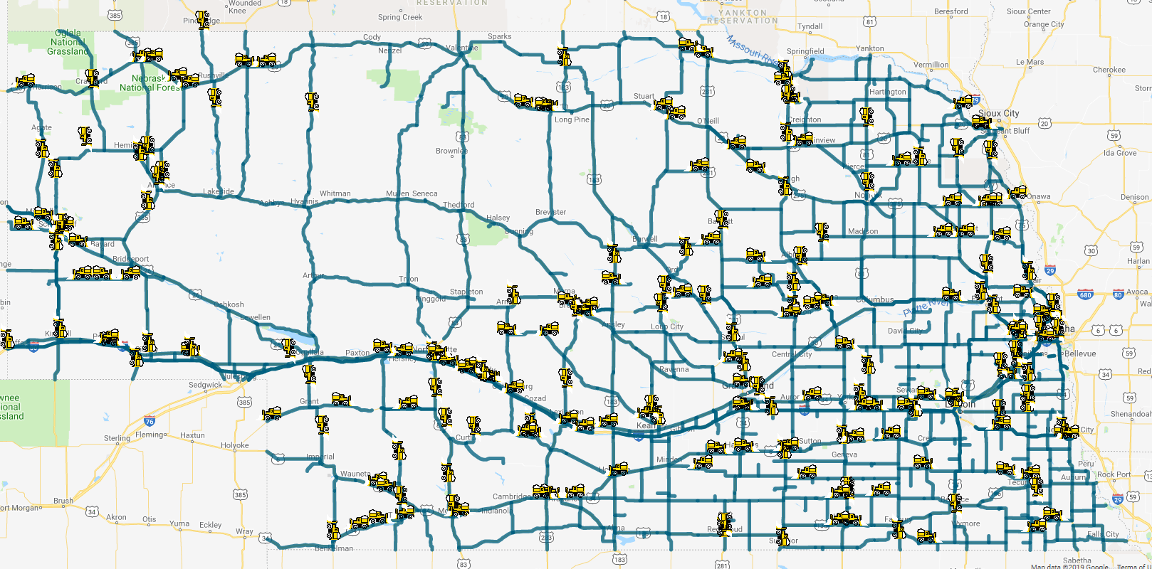 NDOT Announces Snow Plow Tracker