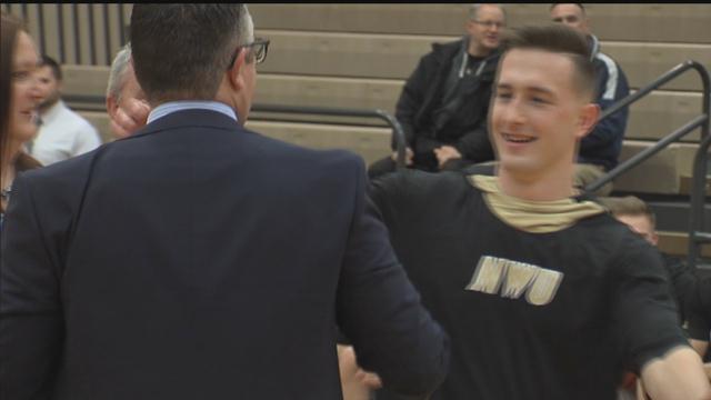 Nebraska Wesleyan Basketball Senior Night