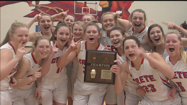 H.S. girls basketball district finals highlights/reaction