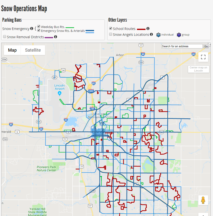 Lincoln parking ban update
