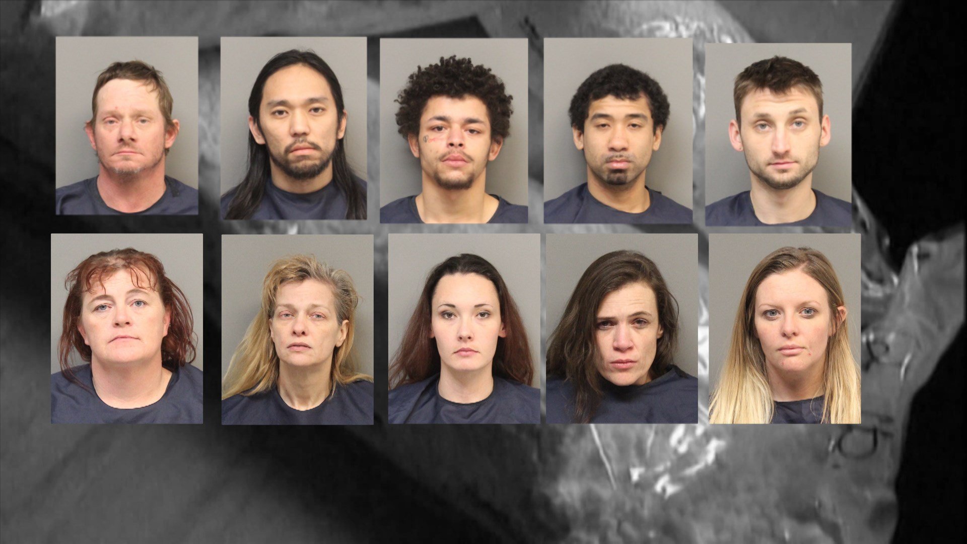 10 arrested after drug bust in north Lincoln