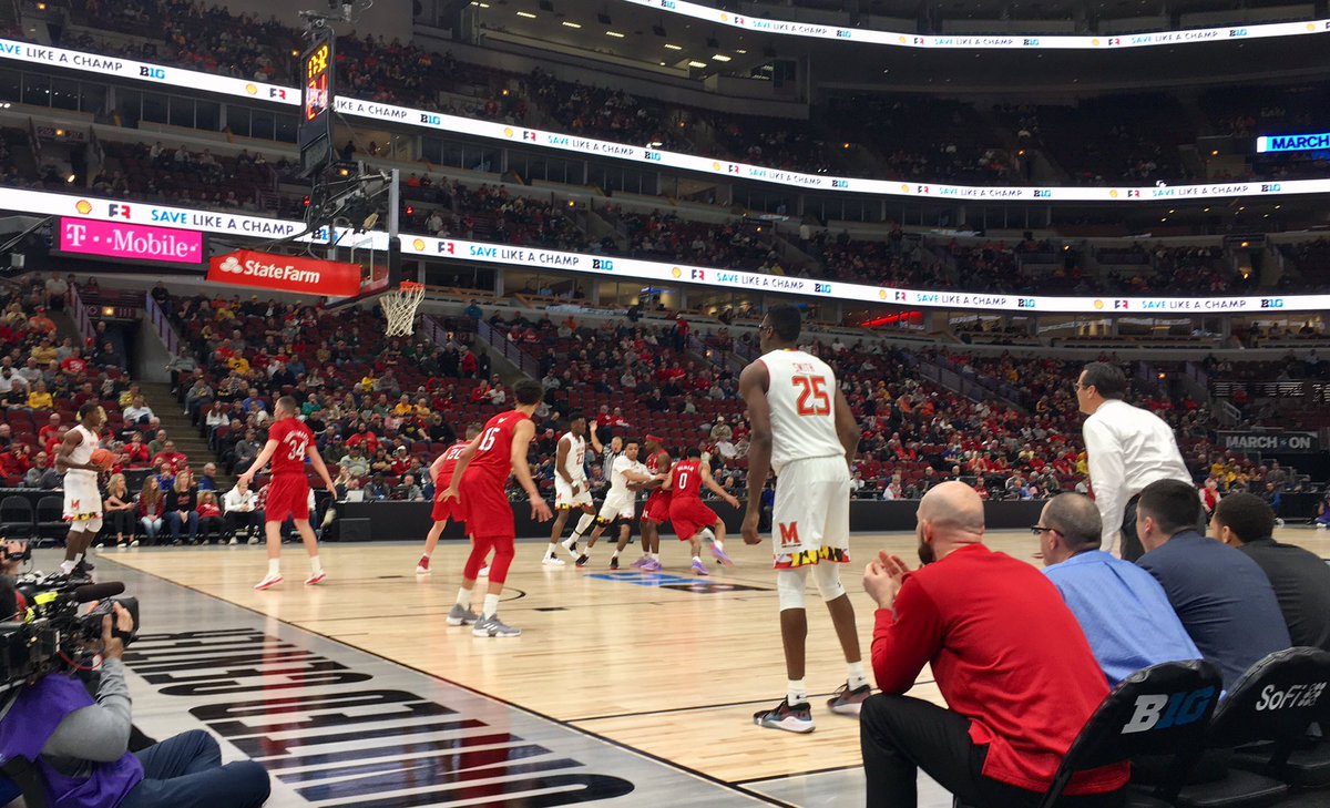 Nebraska stuns Maryland to advance to Big Ten Tournament quarterfinals