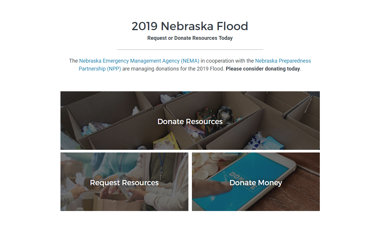 #NebraskaStrong: Ricketts unveils website to help people send and receive donations