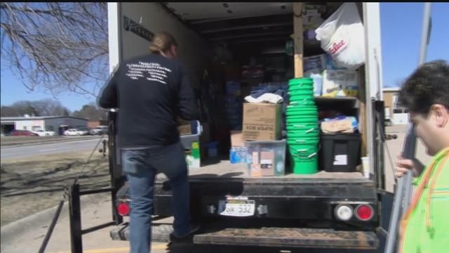 J-Tech Construction receives many donations for flood victims
