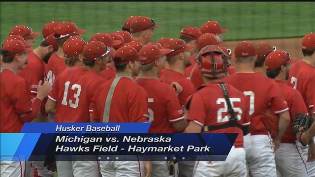 Huskers ride Waldron, timely offense to series-opening win vs. Michigan