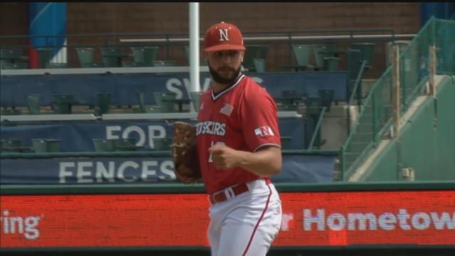 Late homers, Fisher's gem help Nebraska clinch series vs. Michigan