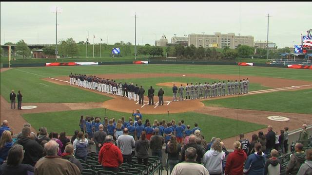 Saltdogs beat Clebourne, win 500th game at Haymarket Park in home opener