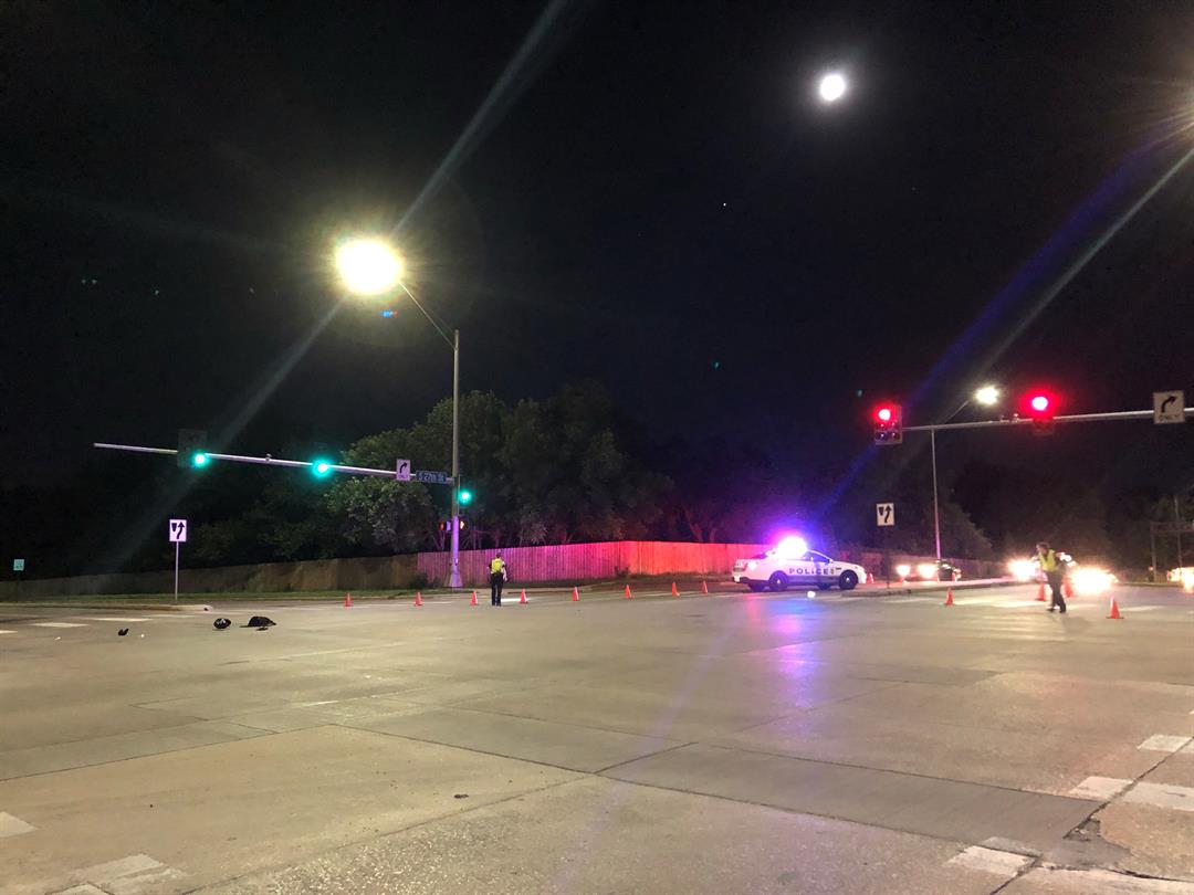 Breaking News: Lincoln Police report a serious motorcycle accident at 27th and Old Cheney