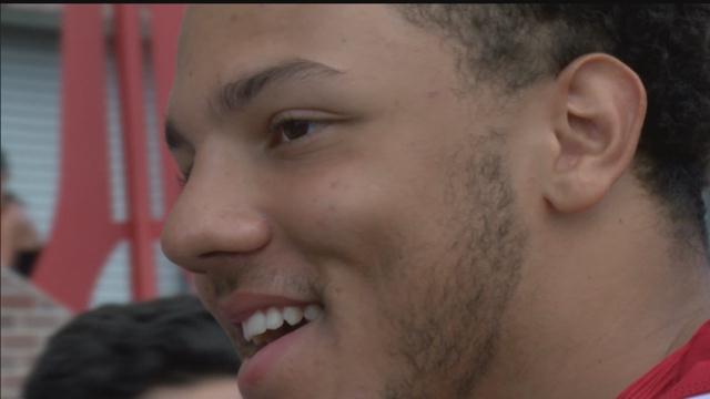 Husker football stars help tackle pediatric brain cancer at annual Road Race
