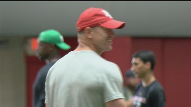 Practice Report: Scott Frost enjoying coaching Huskers this camp