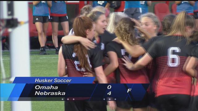 Husker soccer shuts out Omaha in exhibition
