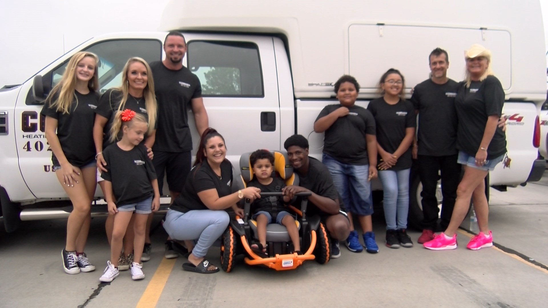 Car for Kashton: Community modifies a special car for child with mobility disorder