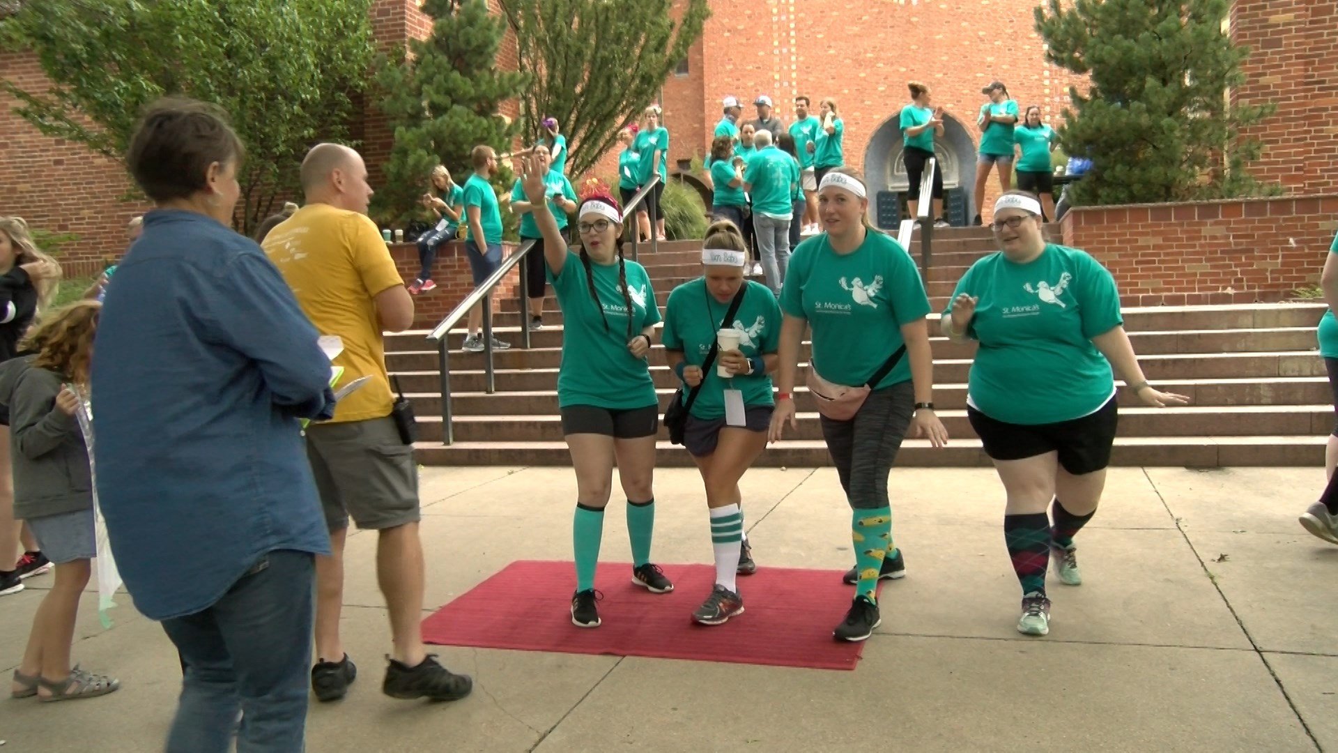 St. Monica's Amazing "chase" fundraiser for women seeking life saving treatment