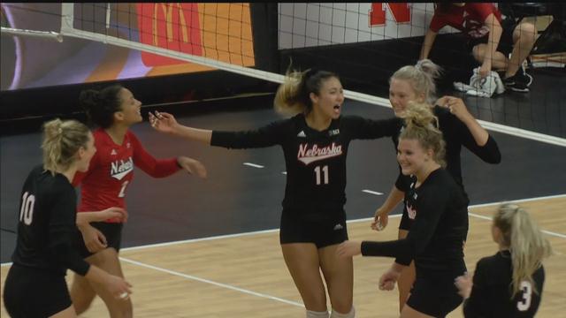 Husker volleyball rallies past Loyola Marymount