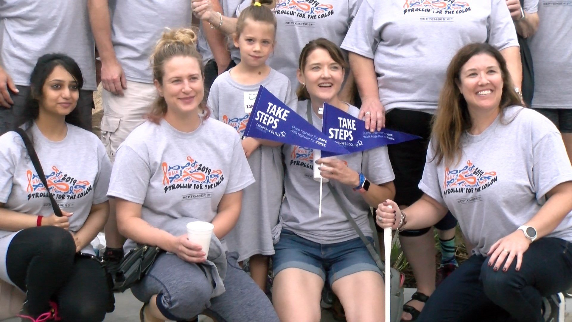 Crohn's & Colitis Foundation holds annual 'Take Steps' walk