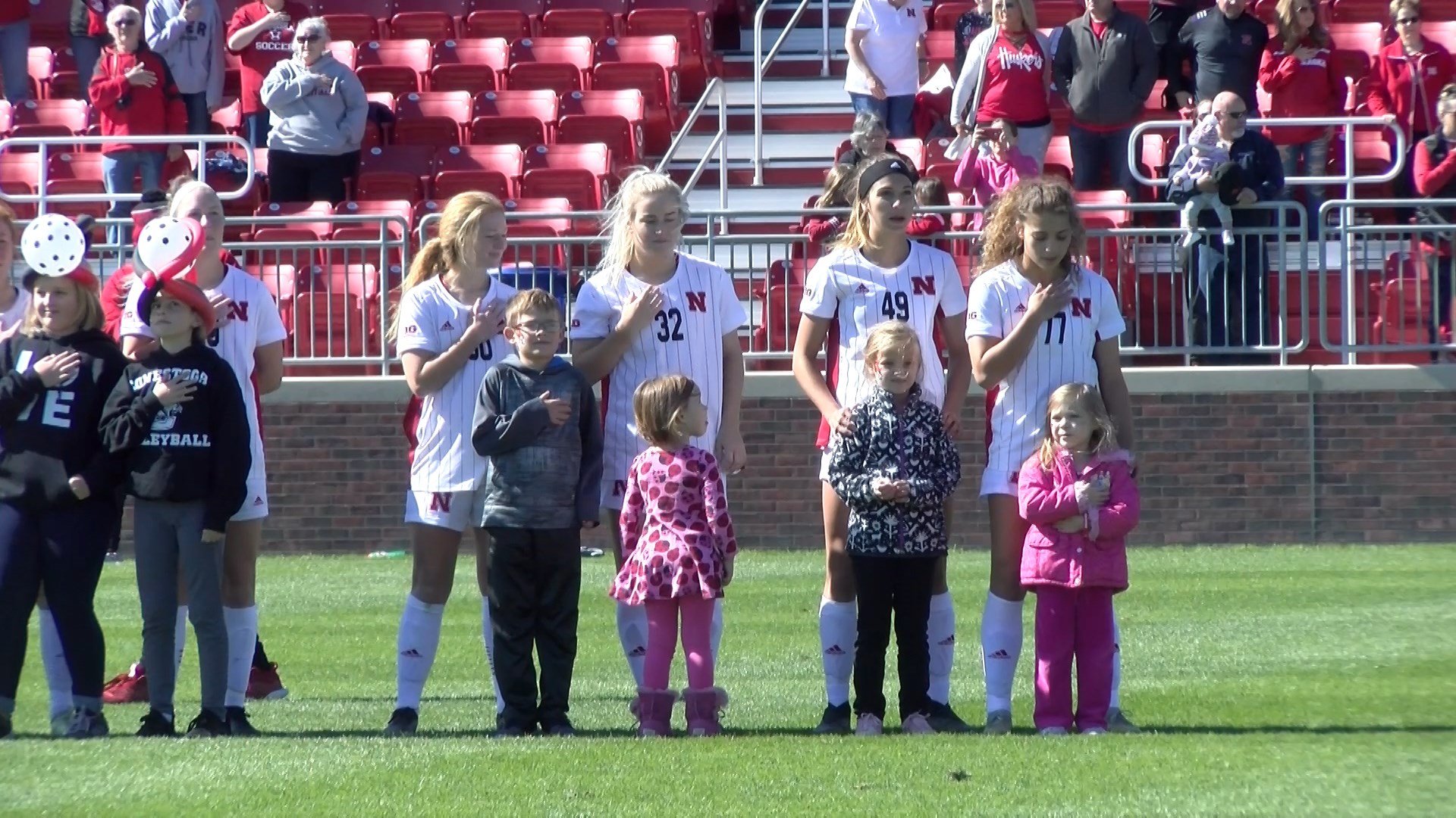 UNL Women's Soccer hosts 'Women in Sports' day for young athletes