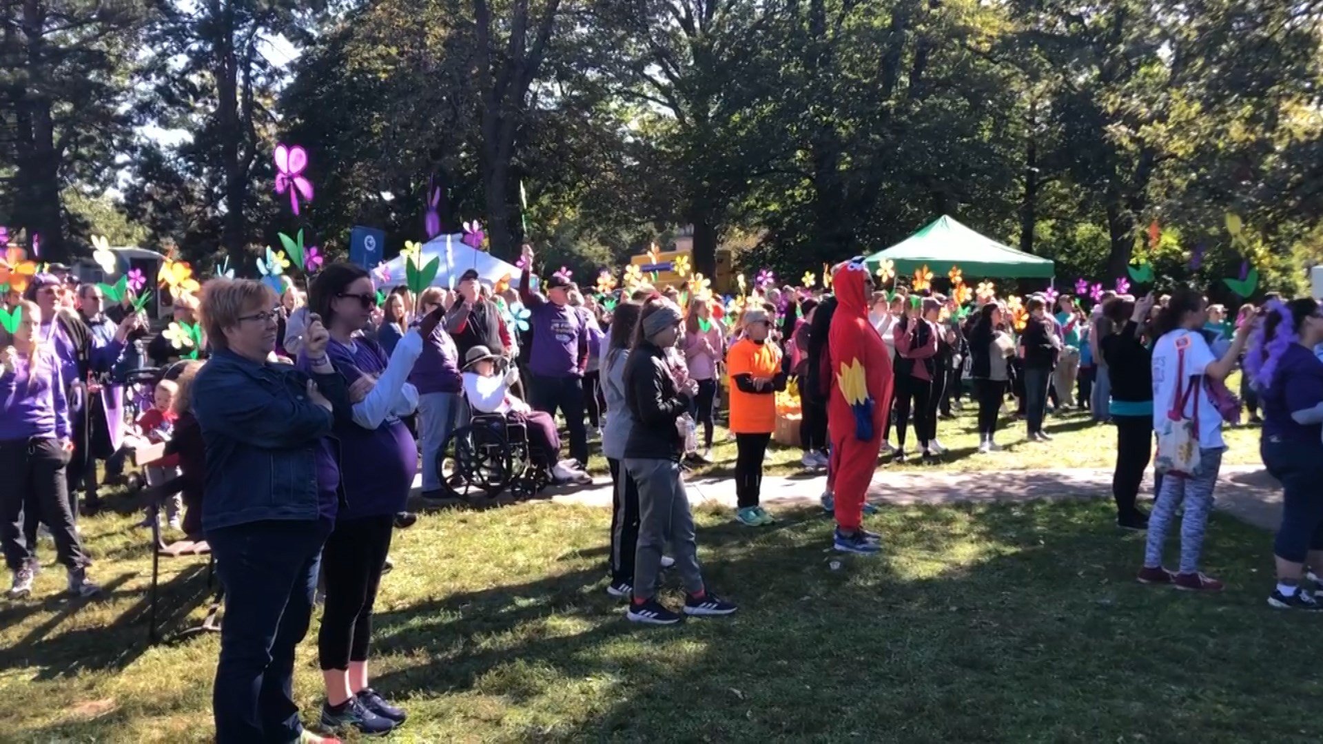 Walk for Alzheimer's at Antelope Park shares awareness