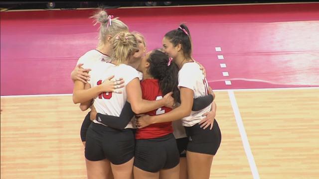 Kubik's career night leads No. 5 Nebraska volleyball past No. 20 Purdue, 3-1