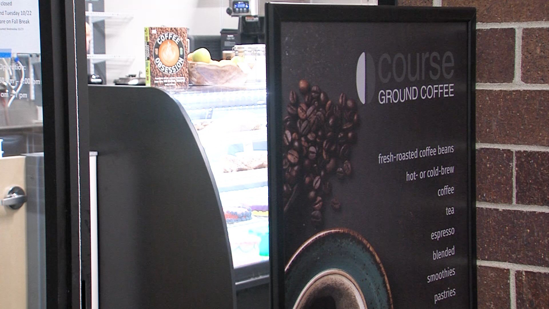Course Ground Coffee is SCC's first ever campus coffee shop