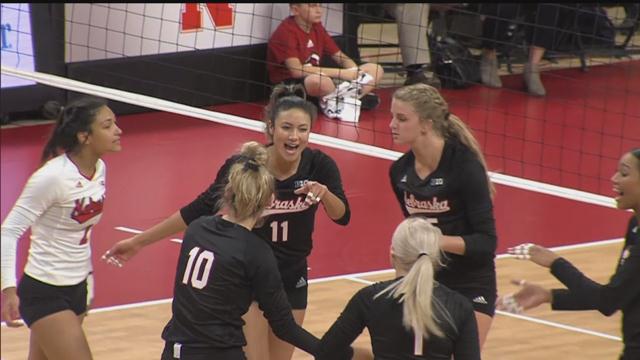 Husker volleyball sets sights on Big Ten final during final stretch
