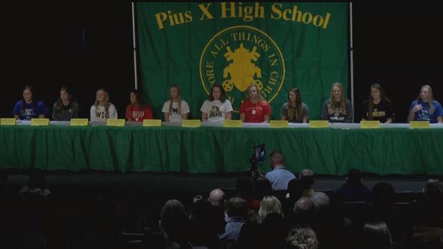 Area student-athletes honored on November Signing Day